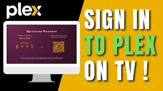 How To Sign In to Plex On TV !