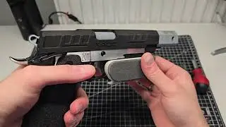 3D Printed Airsoft Competition Speed Holster for Hi-Capa 2011 IPSC/Action Air