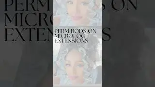 #Permsrods on microloc #microlocextensions #naturalhair #curlyhair #microlocstyles