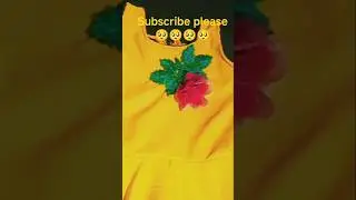 baby frock flower 🌺🌺 design #frock#cutting#design #viral