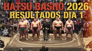 &iexcl;BRUTAL DIA 1! Hatsu Basho 2026:  Batallas de Juryo + Makuuchi COMPLETO 💥