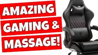 Dowinx 6689 Premium Massage Gaming Chair This Is CRAZY COMFY