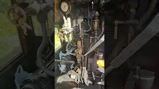 Steam train Fire: we ride a steam triangle and get to see the boiler!