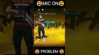 FF MIC ON 😵😵 PROBLEM SOLVED 😵😵#shorts #viralvideo #trendingshorts