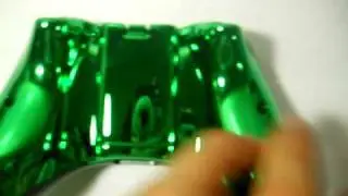 Wireless 360 Modded Controller - Chrome Green