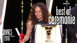 Houda Benyamina - Cam&eacute;ra d'Or - Divines - Cannes 2016 - Canal+
