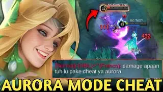 AURORA SKY PIERCER STACK 80 BENER&sup2; SADIS & RUSAK! BERASA PAKE CHEAT SAMPE MUSUH TERHERAN-HERAN! MLBB