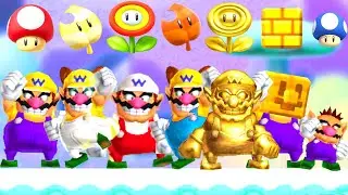 Все бонусы Варио в New Super Mario Bros. 2 HD