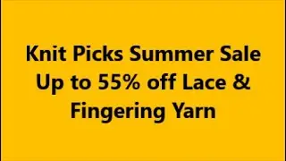 Knit Picks Lace & Fingering Yarn Sale