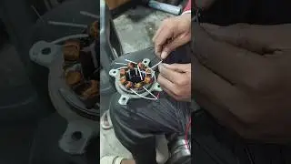 Gas fan winding #youtubeshorts #electrical #shortsfeed #shots