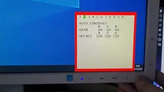 NEC EA234WMi calling Service Menu
