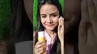 I tried viral sunscreen #shorts #viralshorts #sunscreen #viral