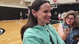 NY Liberty Head Coach Sandy Brondello Post-Practice Interview | NY Liberty | 8-18-25