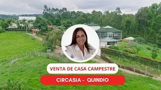 VENDO CASA CAMPESTRE EN CIRCASIA QUINDIO COLOMBIA