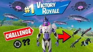 Fortnite BUT I can only use ALIEN TECHNOLOGY!