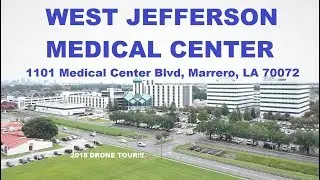 West Jefferson Medical Center Hospital Drone Tour - DJI Spark