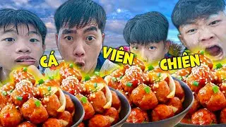 Thái Chuối Làm Cá Viên Chiên Khổng Lồ Từ Cơm Nguội - Món Ăn Tuổi Thơ Bất Ổn