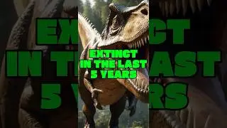 Extinct Since 2020&hellip; #didyouknow #animalextinction #shorts