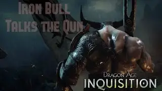 Dragon Age: Inquisition - Iron Bulls Tells My Qunari Mage about the Qun (First Conversation) + Flirt