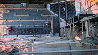 Up on the roof - Princeton University Nassau Hall project