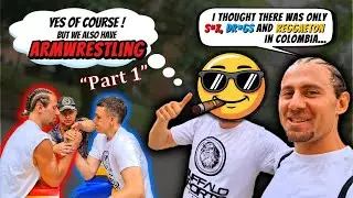 Armwrestling in Colombia: How Good Are They? – Training with Medellín’s Champions 💪 – PART 1
