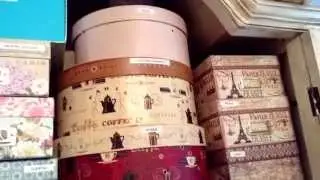 Shabby chic craft room tour