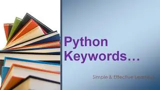 What are Keywords in python || python keywords || keywords in python ||