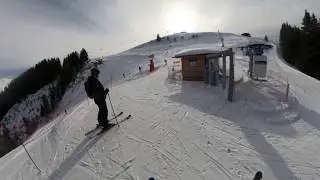 Samoens 1600. Plateau blue. Feb2020. GoPro MAX 360.
