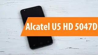Распаковка Alcatel U5 HD 5047D / Unboxing Alcatel U5 HD 5047D