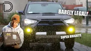 INSTALLING Diode Dynamics SS3 PRO Fog Lights on our 2021 4Runner!!