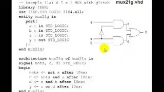 Lesson 23 - VHDL Example 11: Glitches