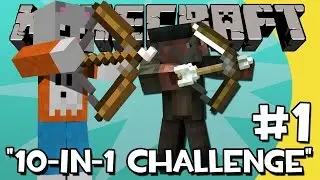 MINECRAFT Map | 10 in 1: Remastered CHALLENGE 1.8.9 w/ KnowBuddies LP [#1]