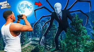 Slenderman Trapped Franklin & Shinchan in Their Own House! 👻🚪 | GTA 5