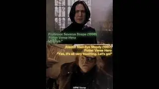 Severus Snape Vs. Mad-Eye Moody | #shorts #shortvideos #comparison