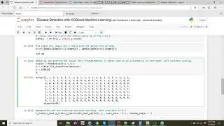 Disease Detection-XGBoost-Machine-Learning Data Science