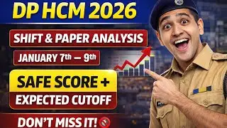 DP HCM 2026 Cut Off Reality: 509 Seats Only? | Safe Score & Shift Analysis #ssc #dphcm