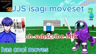 JJS isagi moveset showcase but i never watched blue lock