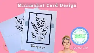 Выразите свои чувства с помощью этого минималистичного дизайна открытки | Friendly Foliage | Stam...