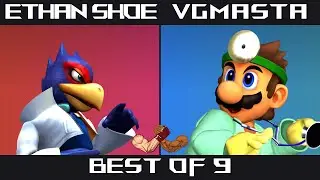 Super Smash Bros Melee | Ethan Shoe (Falco) vs VGmasta (Dr. Mario) | Exhibition FT5
