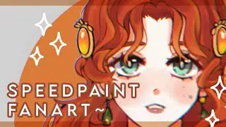 Speedpaint Fanart ෆ- 상수리나무 아래 (Under the oak tree) -ෆ