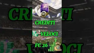 ECCO come fare crediti veloci e sicuri su FC 26!!! METODO USATO DAI PRO!!!#shorts #viralshorts
