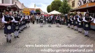 Rose of Allendale - Caledonian Pipes and Drums, Burgenland