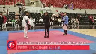4 Combate por puntos en el Torneo Abierto de Artes Marciales Copa Aso Chuang Pao Chuen
