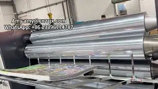 New Model High Precision Cardboard to Paper Glue Laminating Machine Paper Pasting Machine