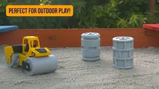 Cat&reg; Toys | Mini Crew Road Roller Sand Set How-To