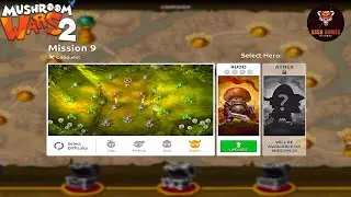 Mushroom Wars 2: Mosquito Of A Dead Man Mission 9 EXPERT,iOS/Android Walkthrough
