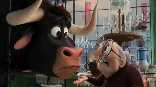 Ferd in a funny dish shop #Ferdinand #FerdinandMovie #Animation #KidsMovie #ForKids