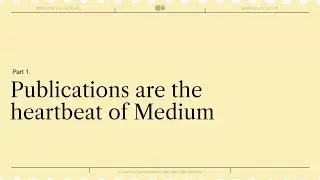 Medium Pub Crawl: Keynote By CEO Tony Stubblebine
