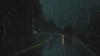 Gentle Rain on a Quiet Road 🌧️ Deep Sleep Ambience for Relaxation & Calm