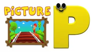 Фонетическая буква P: P для попугая и алфавитное приключение для детей